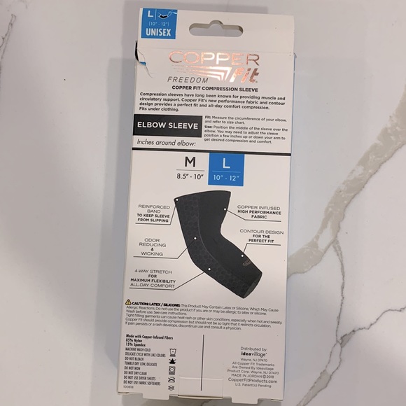 Cooper Freedom Fit Elbow Compression Sleeve - Picture 2 of 2